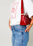 Pistola - Lexi Mid Rise Bowed Straight Jean - Starstudded