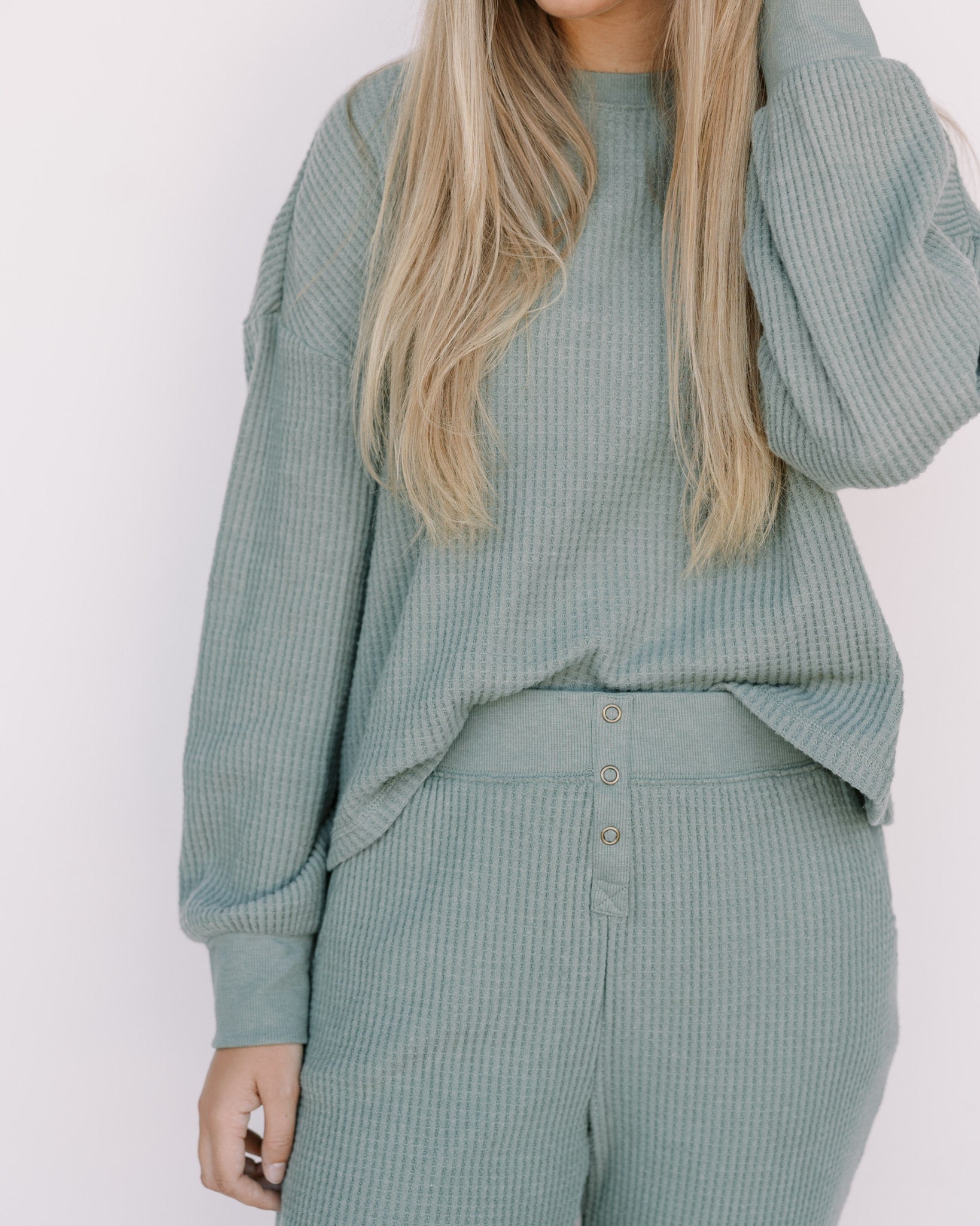 Z Supply - Sedona Waffle Long Sleeve Top