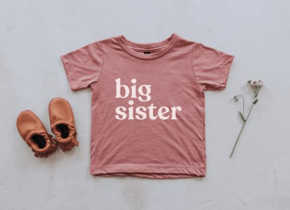 Big Sister Tee - Mauve - The Foundry
