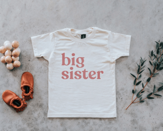 Big Sister Tee - Ivory - The Foundry